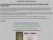 Tablet Screenshot of loringpage.com